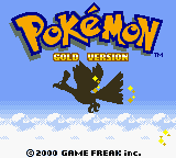 Pokemon Obscure (gold hack) Title Screen